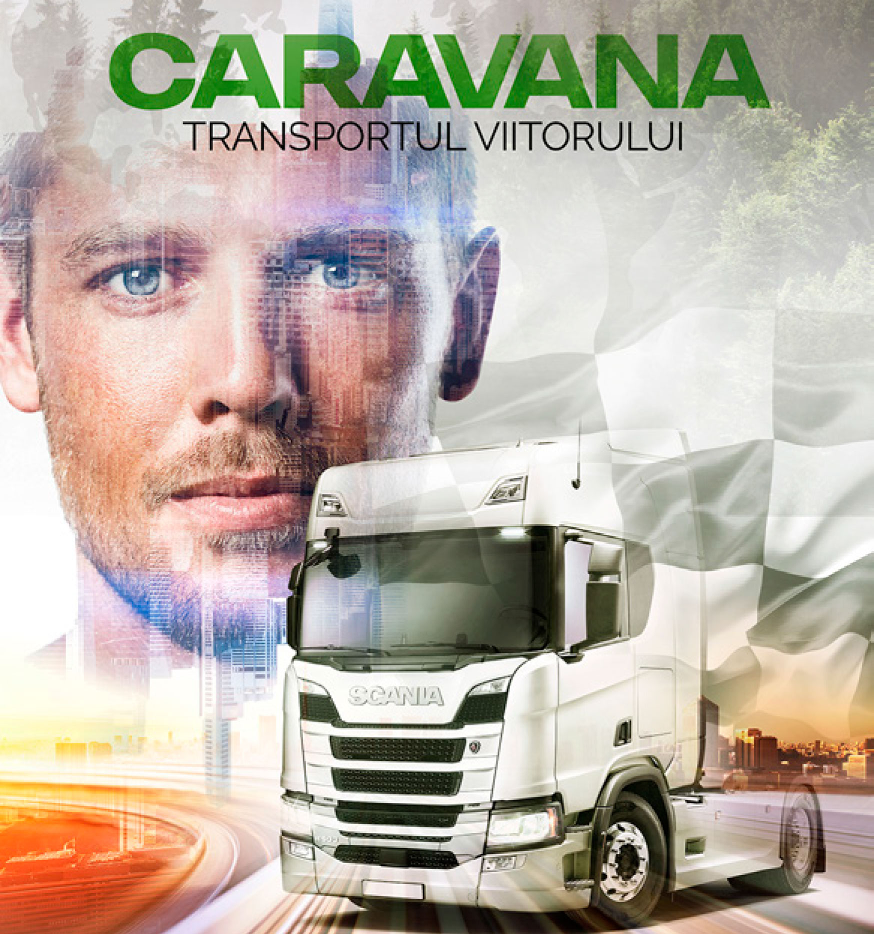 caravana transportul viitorului