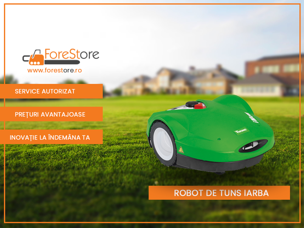 robot de tuns iarba