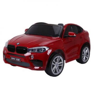 Masinuta electrica BMW X6 M XXL Red cu doua locuri si roti de cauciuc Masinuta electrica BMW X6 M XXL Red cu doua locuri si roti de cauciuc